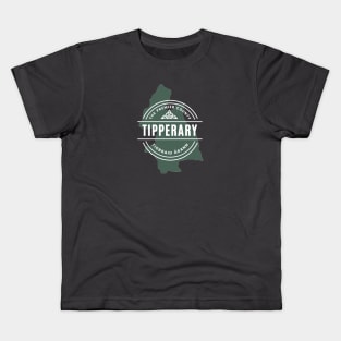 County Tipperary Map Kids T-Shirt